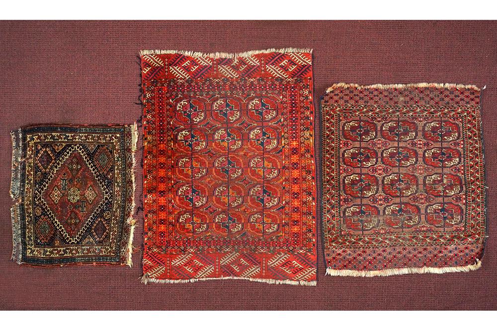Two Bokhara Rugs. (1 of 1)