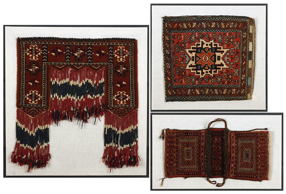 Three Wool Textiles. (1 of 10)