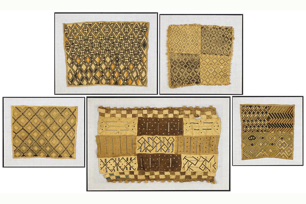A COllection of African Kuba Textiles. (1 of 1)