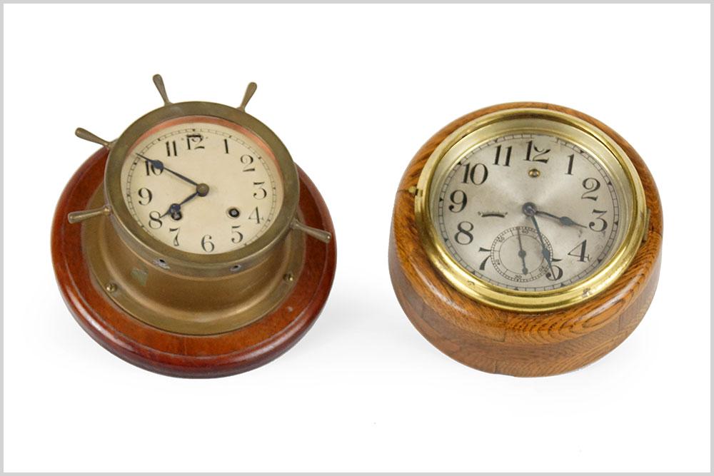 Chelsea and Seth Thomas Ships Clocks. (1 of 1)