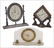 Waltham, Gorman and Marble Art Deco Mantle Clocks.