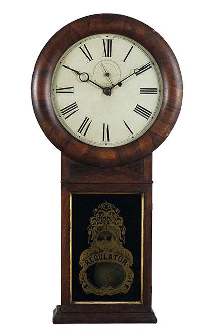 Seth Thomas Regulator Clock. (1 of 6)