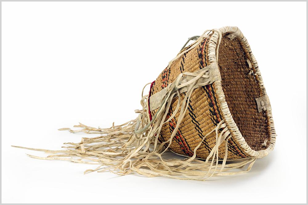 An Apache Burden Basket. (1 of 2)