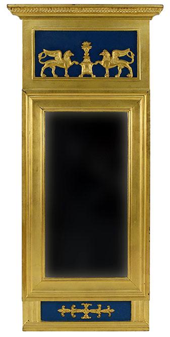 A Swedish Neoclassical Mirror. (1 of 1)