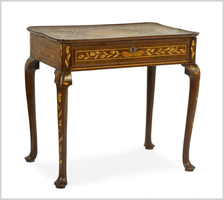 A 19th Century Continental Table. (1 of 2)