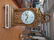 A French Raingo Freres Clock and Garniture Set. - 4