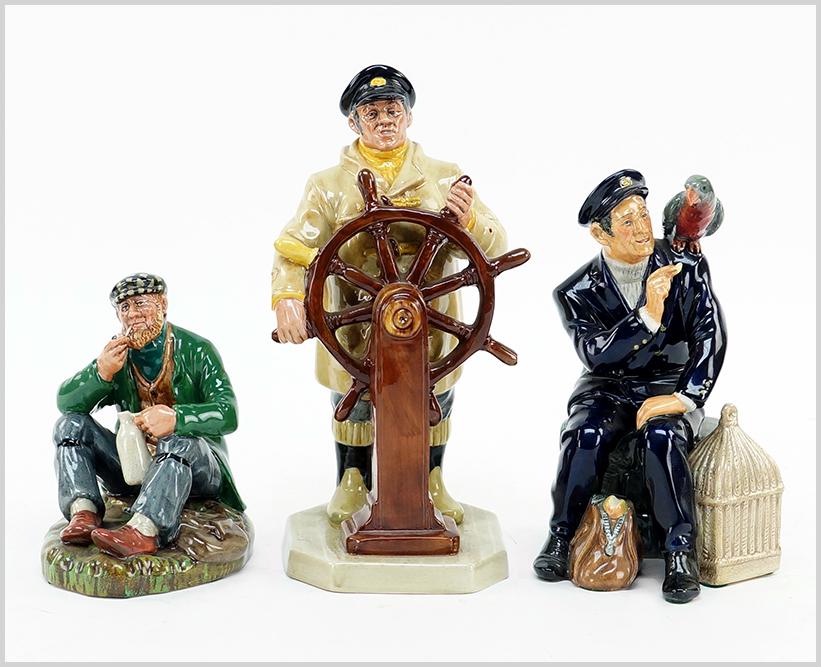 Three Royal Doulton Figures. (1 of 1)