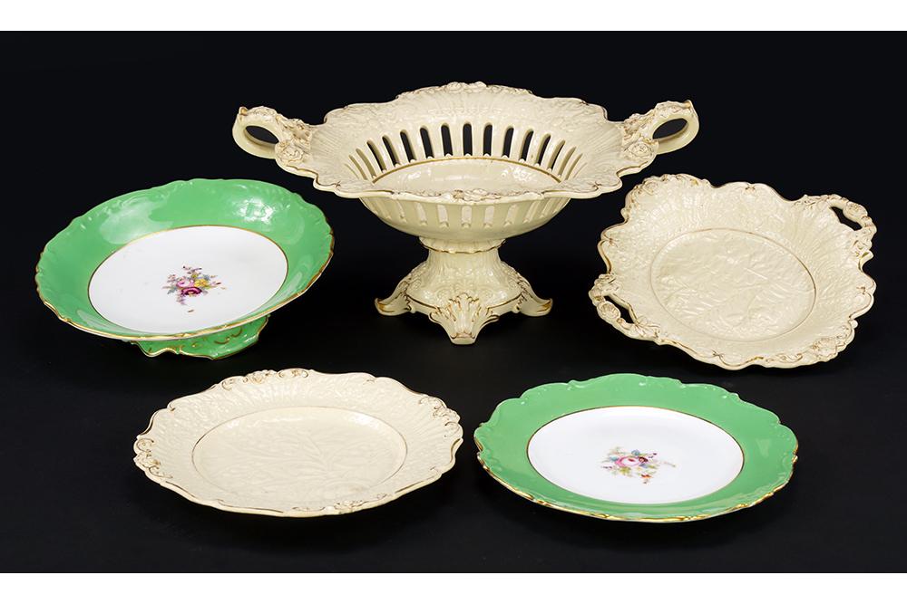 Two English Dessert Services. (1 of 1)