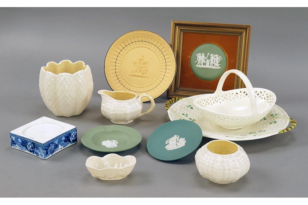 A Collection of Belleek Porcelain. (1 of 1)