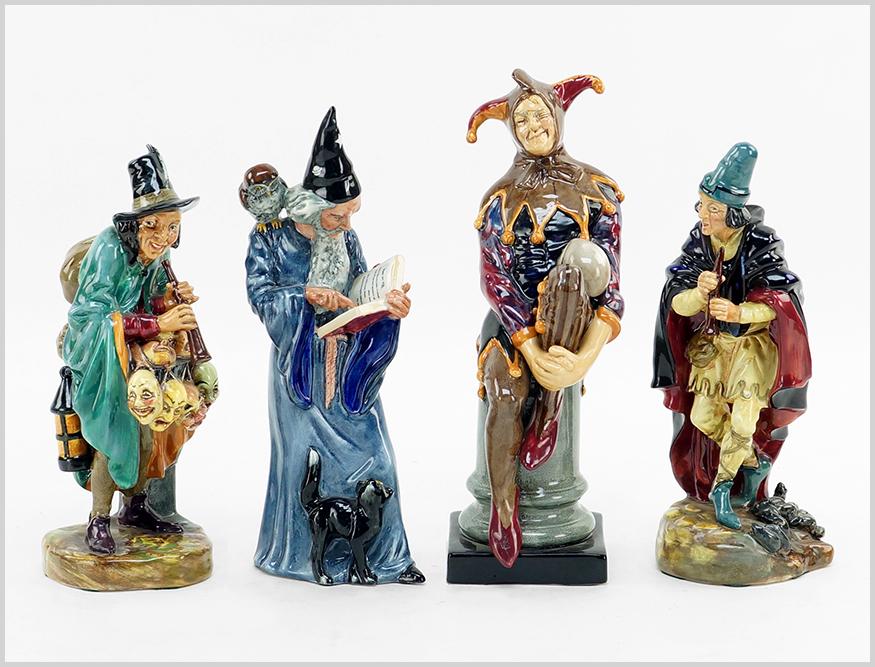 A Collection of Four Royal Doulton Figures. (1 of 1)