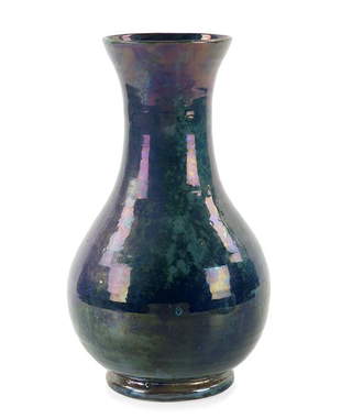 Bushey Heath Iridescent Pottery Vase Apr 26 2017 Akiba Antiques In Fl