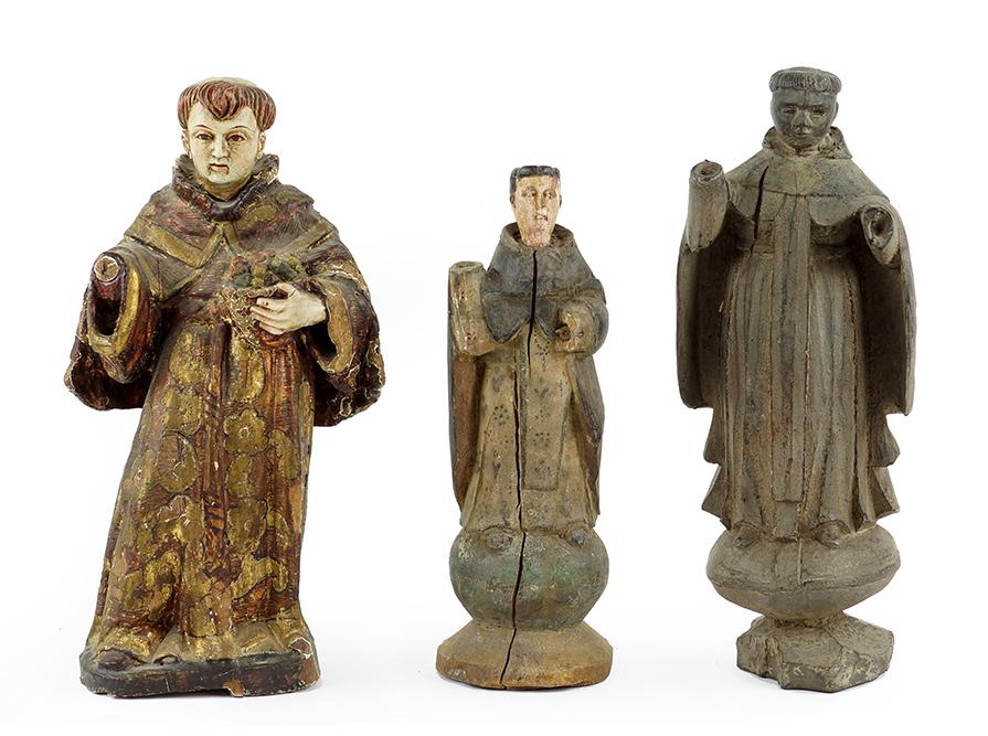 Three Santos Figures. (1 of 1)