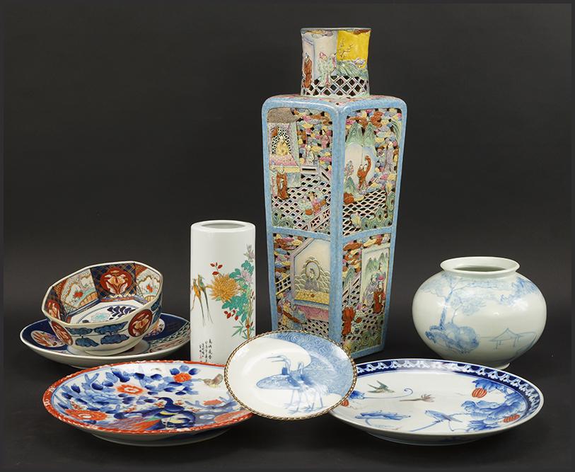 A Collection of Asian Porcelain Items. (1 of 5)