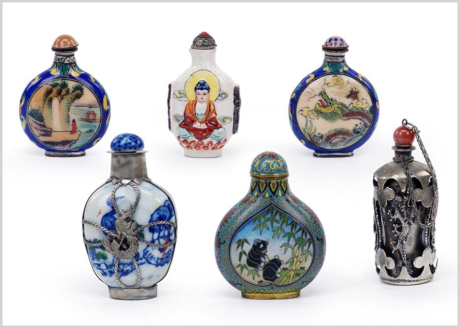 A Collection of Snuff Bottles. (1 of 1)