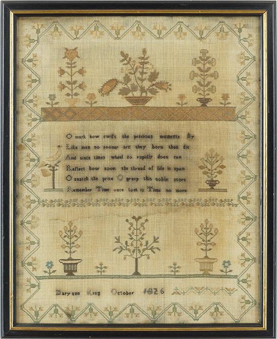 A 19th Century English Needlepoint and Petit Point (1 of 1)