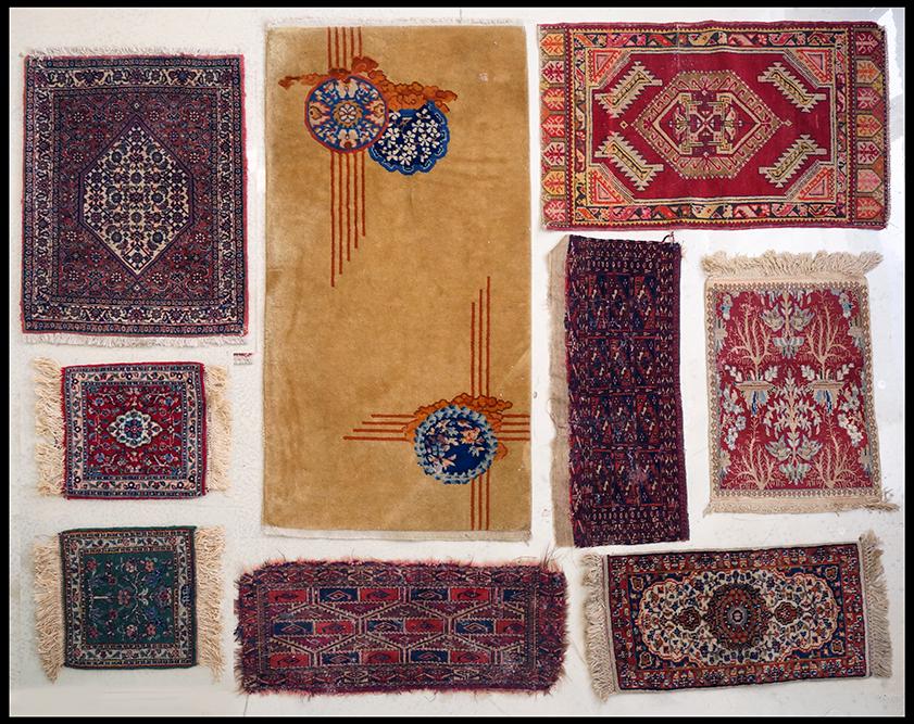 A Collection of Small Rugs and Mats. (1 of 1)