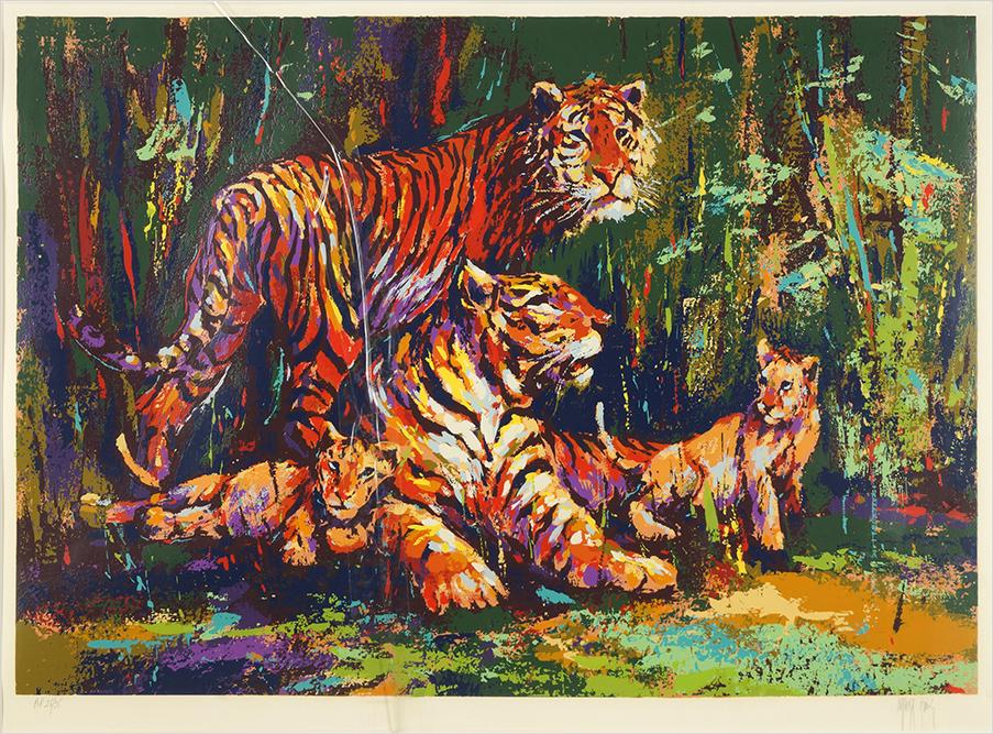Mark King (American, 1931-2014) Tigers. (1 of 1)