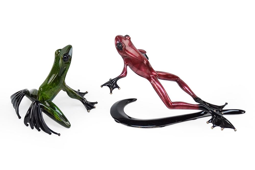 Tim Cotterill (British, B. 1950) Two Frogs. (1 of 2)