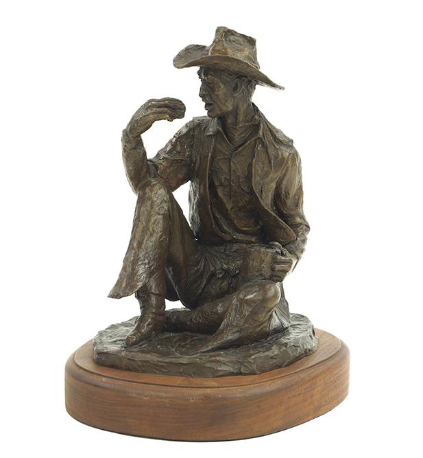 Hughes Curtis (American, 1904-1972) Lunch Break. (1 of 1)