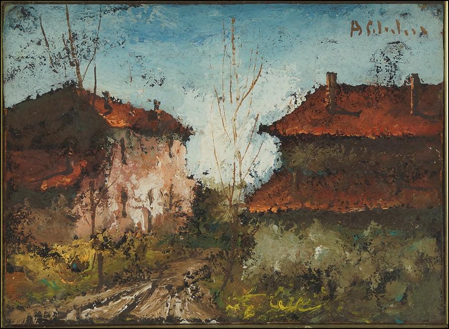 Aldo Salvadori (Italian, 1905-2002) Landscape with (1 of 1)