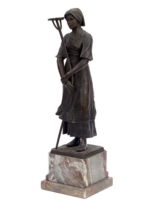 C. Holland (German, 19th/20th Century) Peasant Woman (1 of 7)