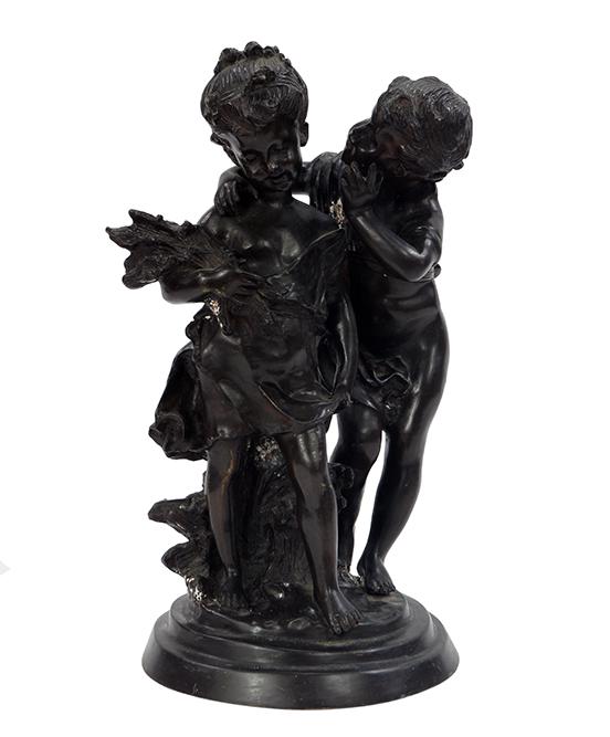 Artist Unknown (19th Century) Two Children. (1 of 1)