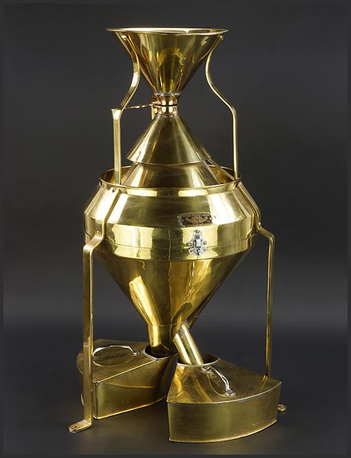 A Seedburo Brass Grain Separator. (1 of 1)