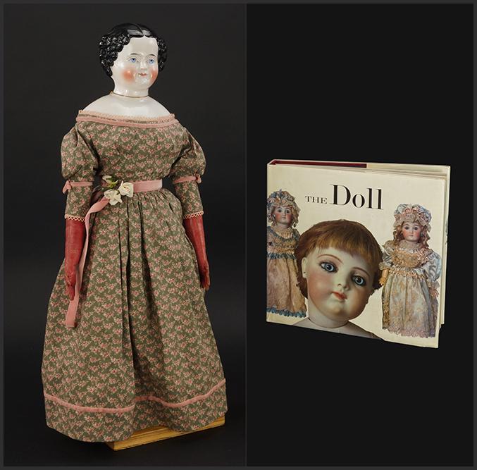 A German China Head Doll. (1 of 1)