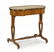 A Baker Kidney Shaped Mahogany Writing Table.