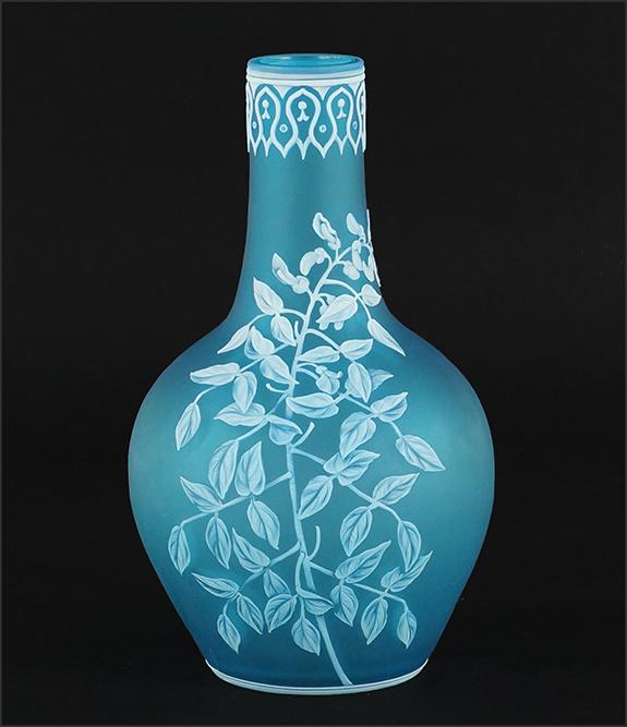 A Cameo Glass Vase. (1 of 1)
