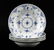 A Set of Four Royal Copenhagen Porcelain Rim Soup