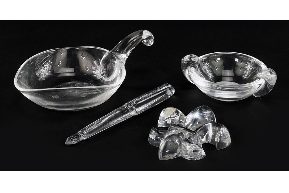 Two Baccarat Crystal Paperweights. (1 of 1)