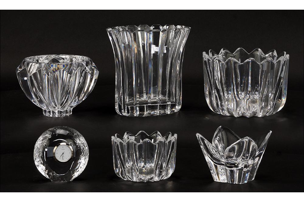 A Collection of Orrefors Glass. (1 of 1)