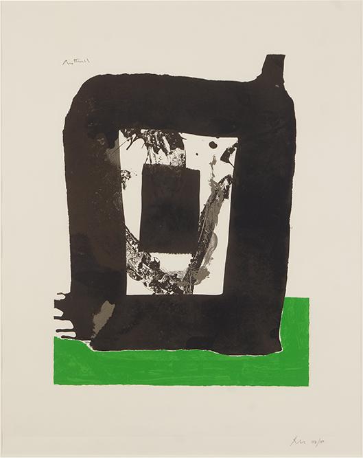 Robert Motherwell (American, 1915-1991) The Basque (1 of 8)