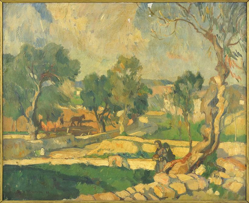 Albert Worcester (American, 1878-1935) Figures in the (1 of 6)