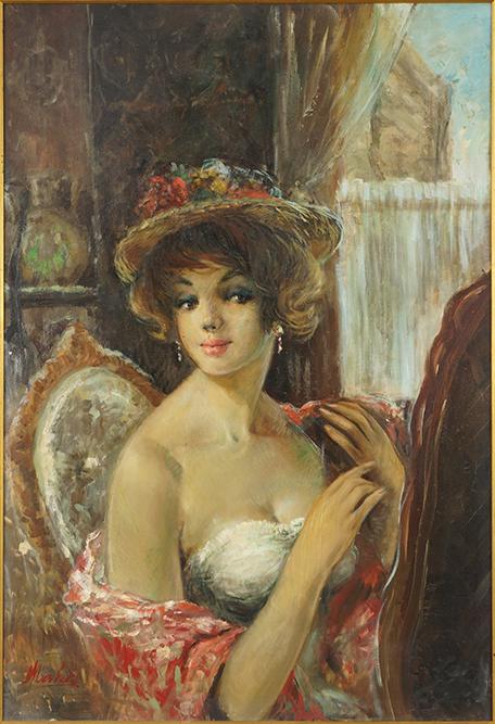 Americo Makk (Hungarian, 1927-2015) La Toilette. (1 of 1)