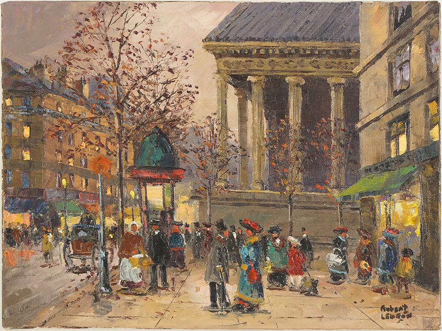 Robert Lebron (American, 1928-2013) La Madeleine. (1 of 4)