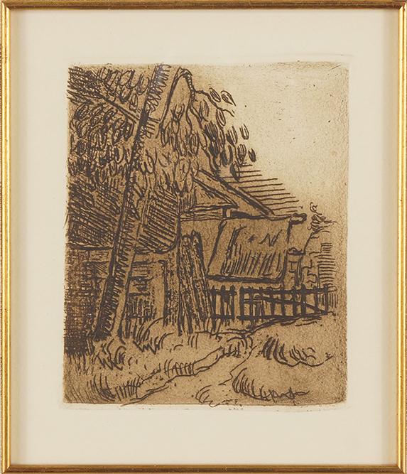 Paul Cezanne (French, 1839-1906) Paysage a Auvers. (1 of 1)