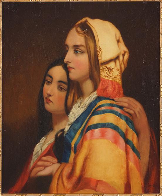 E. Long (British, 19th Century) Two Young Women. (1 of 6)