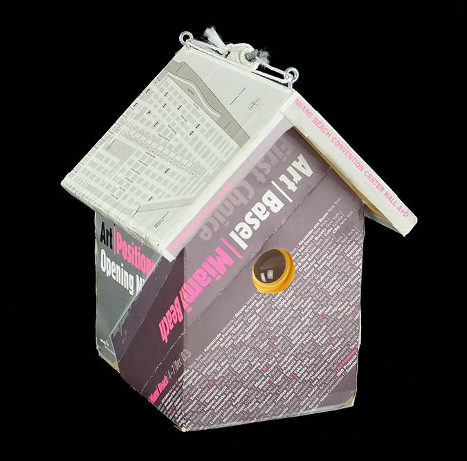 Artist Unknown (Contemporary) A Bird House. (1 of 3)