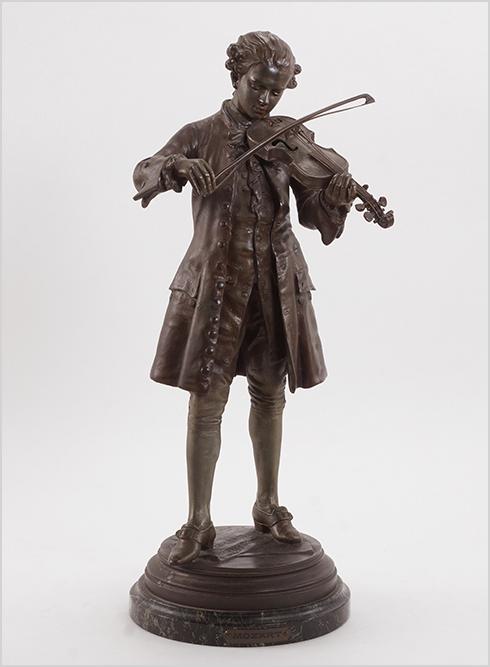 After Jean Louis Gregoire (French, 1840-1890) Mozart. (1 of 1)