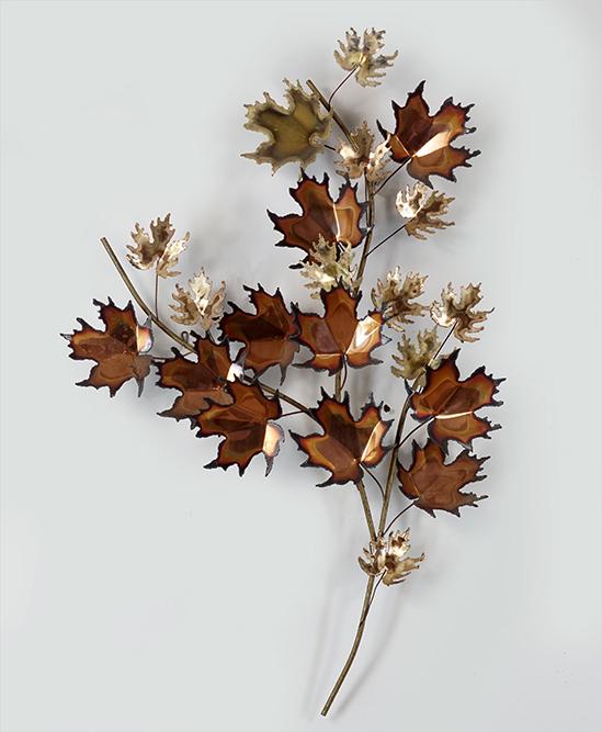 Curtis Jere Wall Mounted Copper and Brass Tree (1 of 1)