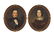 Artist Unknown (American, 19th Century) A Pair of