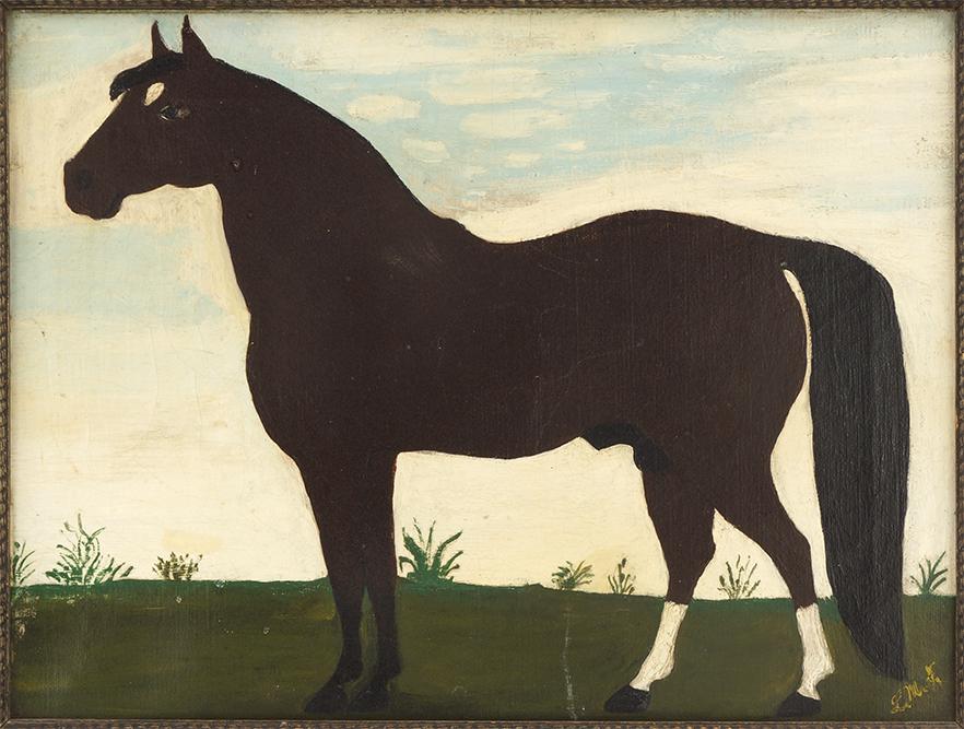 Artist Unknown (American, 19th/20th Century) A Horse. (1 of 3)