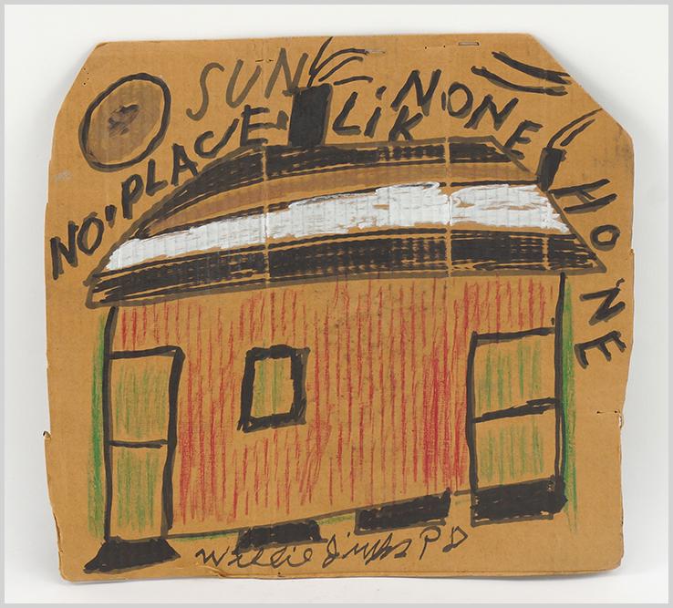 Willie Jinks (American, 1922-2010) No Place Lik Hone. (1 of 1)