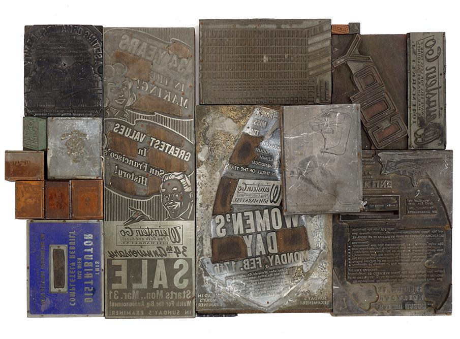 A Collection of Printer's Blocks. (1 of 1)