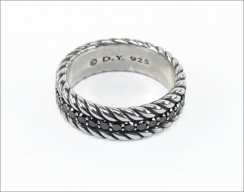 A David Yurman Cable Band Ring. (1 of 1)