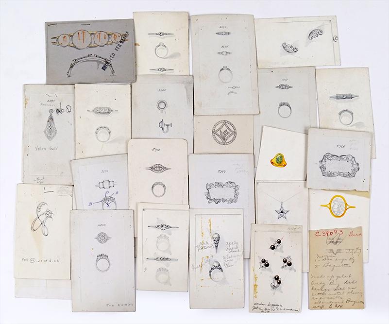 A Collection of Jewelry Design Renderings. (1 of 1)