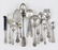 A Set of Three Sterling Silver Teaspoons.