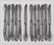 A Set of Twelve Georg Jensen .830 Silver Fruit Knives.